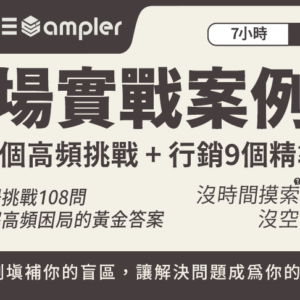 《職場實戰案例集：108個高頻挑戰 + 行銷9個精準拆解》